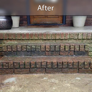 Sinking stairs repaired with PolyLevel® Tampa